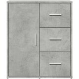  Komode 2 kom beton sive 60 x 31 x 70 cm od konstruiranog drva | shoptok.hr