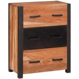  Kreveta s ladicama Smeđa 55 x 30 x 75 cm Čvrsto drvo akacije | Eponuda.ba