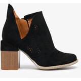 Resti Openwork post boots in black Revivela | ePonuda.com
