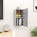 The Living Store Stenske TV omarice 2 kosa betonsko sive 30,5x30x30 cm - TV Omarica, (21374369) Cene