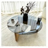 Hanah home Club sto Mia, 75x35x75 cm, Smeđa | Eponuda.ba