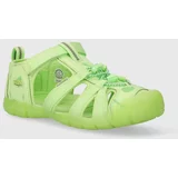 Keen Otroški sandali SEACAMP II CNX zelena barva