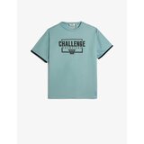 Koton T-Shirt - Blau - Regular fit Cene
