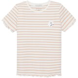 Tom Tailor Majica češnjevo rdeča / bela | Shoptok.si