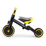 Milly Mally tricikl 3u1 Optimus crno - žuti | shoptok.hr
