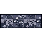 vidaXL Kuhinjska preproga pralna Coffee modra 60x180 cm, (20668980) | Shoptok.si