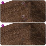  Ljepljiva Pokrivač za Vijake 12 pcs Smeđi hrast Ø 20 x 0,5 mm | shoptok.hr