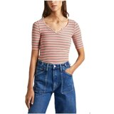 PepeJeans Majice s kratkimi rokavi - Rdeča Cene
