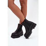 Boto Insulated Women's Chelsea Boots On Platform Black Ismira | shoptok.hr