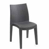  stolica plastična braon lady 037971 Cene