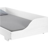 MID.YOU NIZKA POSTELJA 90 cm x 200 cm , les, leseni material bela | Shoptok.si