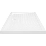  Tuš kad s pikami bela 70x100x4 cm ABS, (20683838) | Shoptok.si