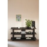 Rowico Pomoćni stol s pločom stola u dekoru hrasta u tamnoj prirodnoj boji 43x150 cm Kilian – | shoptok.hr