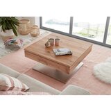 Valnatura klubska miza, 75/38/75 cm barve hrasta | Shoptok.si