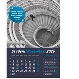 KALENDAR "ZRNCE MUDROSTI 2026" 13 LISTOVA, SPIRALA | Shoptok.si