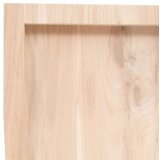  Stenska polica 180x30x(2-4) cm neobdelana trdna hrastovina | Shoptok.si