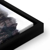  Slika - Heart of Mountain Landscape (1-part) - Clouds Amid Rocks 40x60 U crnom drvenom okviru | shoptok.hr