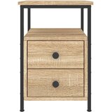  Noćni ormarići 2 kom boja hrasta sonome 34x35,5x50 cm drveni | Eponuda.com