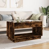  Stolić s beskonačnim LED svjetlima boja hrasta 90x50x50 cm | Eponuda.com