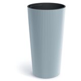  Saksija Lamia visoka 25cm sa uloškom - svetlo siva 443U ( 20006 ) | Eponuda.com