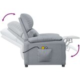  masažna fotelja od tkanine svjetlosiva | shoptok.hr