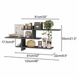 Hanah home Zidna polica Genoa White | Eponuda.com