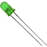 LUMEX Ožičana LED dioda, zelena, okrugla 5 mm 20 mcd 60 ° 12 mA 12 V SSL-LX5093GD-12V | Eponuda.ba
