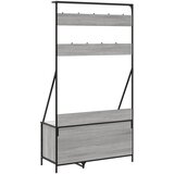  Stalak za odjeću i cipele siva boja hrasta 100 x 41 x 184 cm | Eponuda.com
