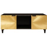  Kava Stol Crna i zlatna 100 x 54 x 40 cm Konstruirano drvo | Eponuda.com