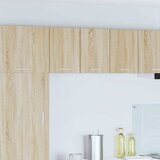 Viseći ormarić Riga 2 pcs Sonoma hrast i bijela 30 x 31 x 40 cm | Eponuda.ba