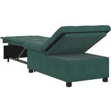  Krevet na razvlačenje Tamnozelena 194 x 67 x 82 cm Baršun | shoptok.hr