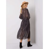 Och Bella Dress-TW-SK-BI-9033.75-black-beige | Shoptok.si