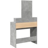 Toaletni stolić s ogledalom siva boja betona 80 x 41 x 144,5 cm | shoptok.hr
