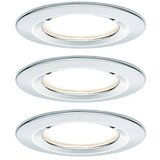 PAULMANN Ugradbena LED svjetiljka Nova (6,5 W, Krom, Topla bijela) Cijene