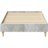  Krevetna konstrukcija Betonski sivi 203 x 93 x 25 cm | shoptok.hr