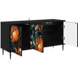  ormar LOCHEM 102 x 33 x 51 cm Crni hrast Konstruirano drvo | shoptok.hr