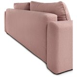 Bonami Selection Svijetlo ružičasta sklopiva sofa od bouclé tkanine 247 cm Quinoa – | shoptok.hr