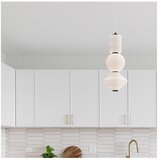  Alora Mood ALM-BIJOU-P3-MB - LED luster na sajli BIJOU LED/20W/230V 3000K crna | Eponuda.com