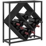  Stalak za vino Crni hrast 51 x 18 x 52,5 cm Konstruirano drvo | shoptok.hr
