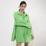 ženska košulja oversize zelena