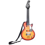  Dječja električna gitara igračka s melodijama, svjetlom i remenom, 57 cm | shoptok.hr