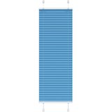 vidaXL Plisirana senčila modra 40x150 cm, širina blaga 39,4 cm, poliester, (5000298225) | Shoptok.si