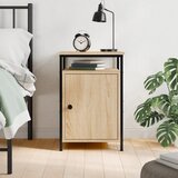 vidaXL Nočna omarica sonoma hrast 40x42x60 cm inženirski les | Shoptok.si