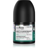 SoFlow Men Antiperspirant antiperspirant roll-on za moške Tobacco extract scent of Lime with Rosemary 50 ml | Shoptok.si