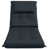  Jastučić za ležaljku GEMERT 100% poliester Tamno plava - Tamno plava 190 x 60 x 9 cm Melange | shoptok.hr