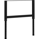  Okviri za radni stol 2 kom metalni 85 x (69 - 95,5) cm crni | shoptok.hr
