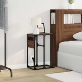  Noćni ormar Smeđi hrast 41,5 x 26 x 60,5 cm Konstruirano drvo | Eponuda.com