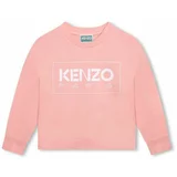 Kenzo Kids Otroški pulover roza barva