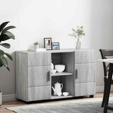 Kreveta s policom FLORIN Siva Sonoma 88,5 x 30,5 x 55,5 cm | shoptok.hr