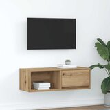 vidaXL TV omarica artisan hrast 80x31x25,5 cm inženirski les Cene